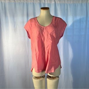 OSKA pink women’s sleeveless blouse